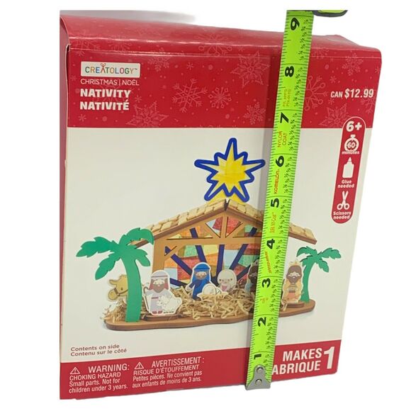 Creatology Christmas Nativity Scene Foam Craft Kit Kids - Picture 8 of 8